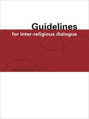 cover image of Guidelines for Inter-Religious Dialogue